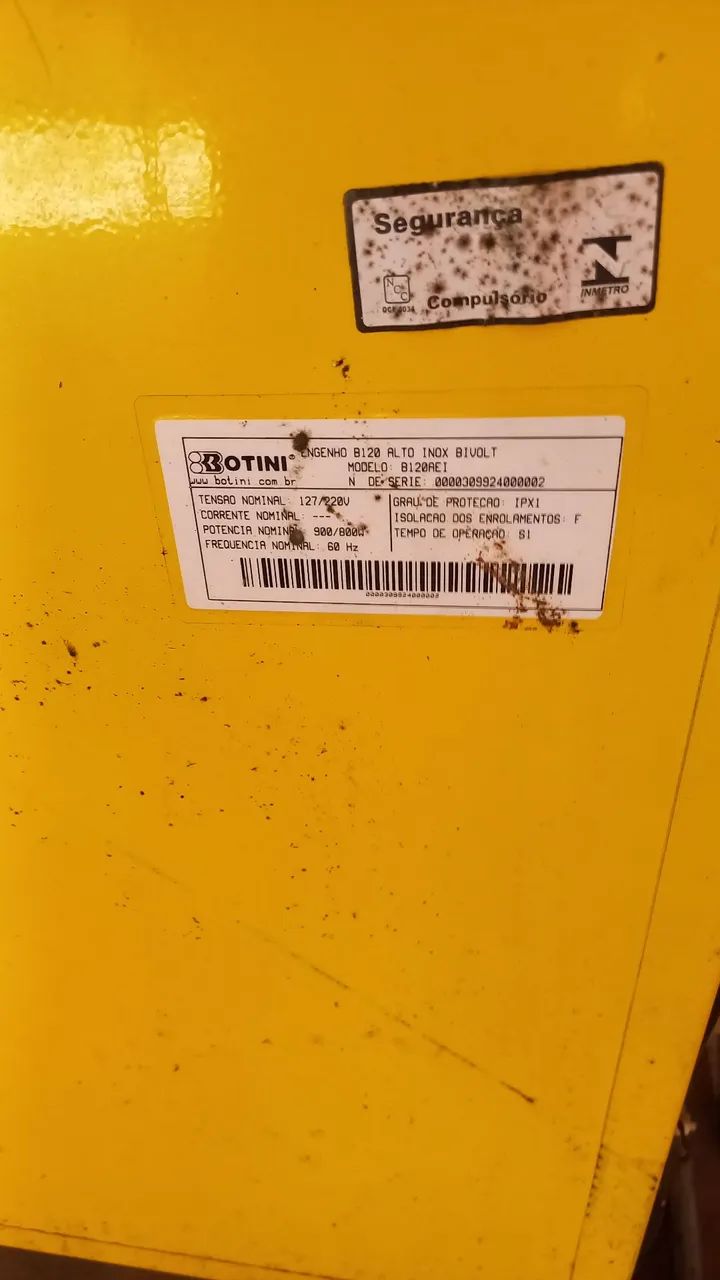 Engenho Botini B120 inox 3 moedas Bi volt - Foto 3