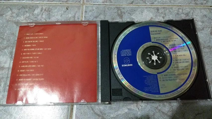 CD NOVELA OLHO NO OLHO - INTERNACIONAL - Foto 3