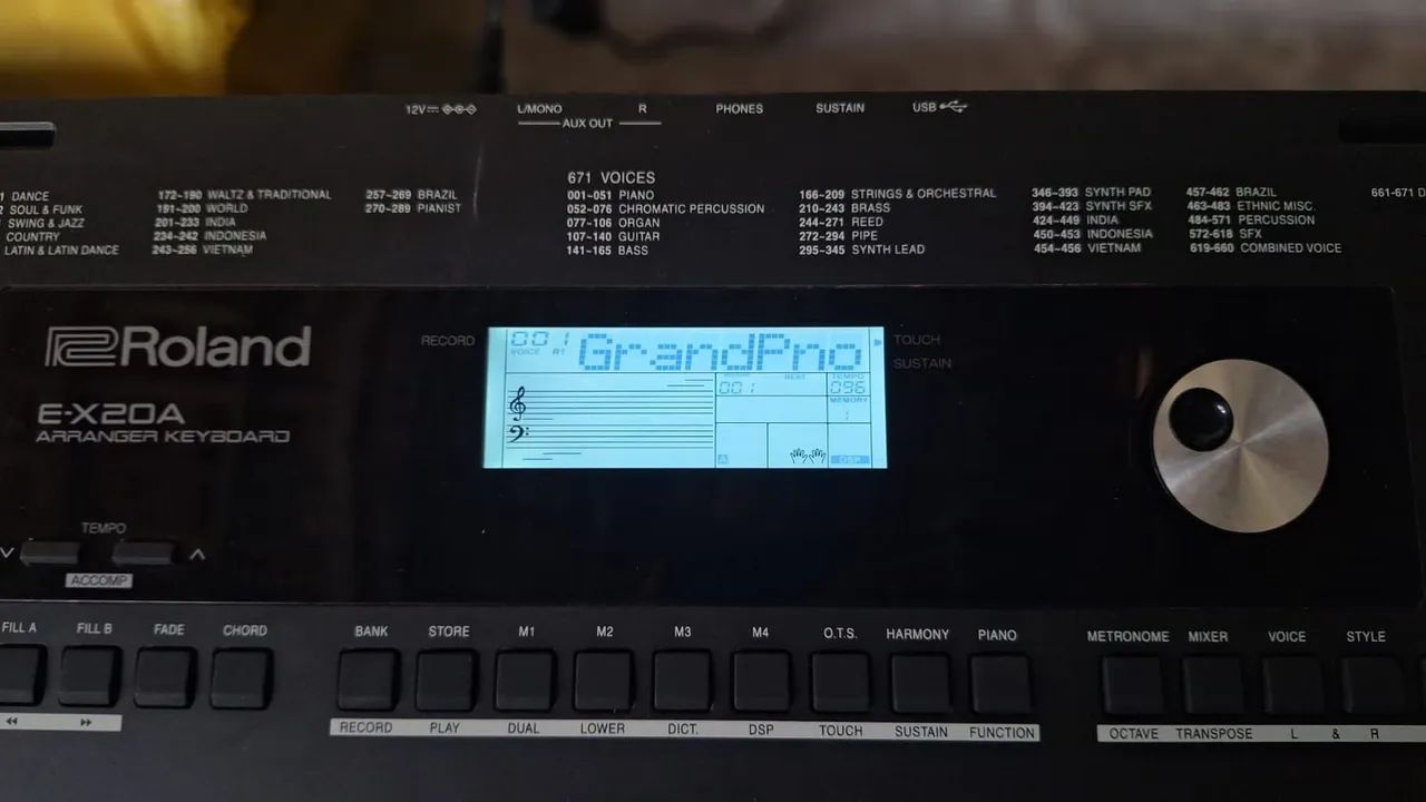 Teclado Roland EX20A - Foto 4