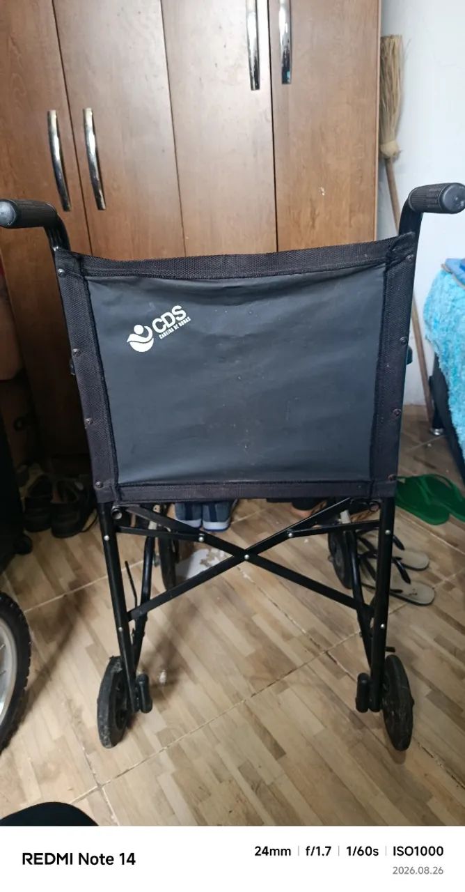 Cadeira de rodas econômica  - Foto 4