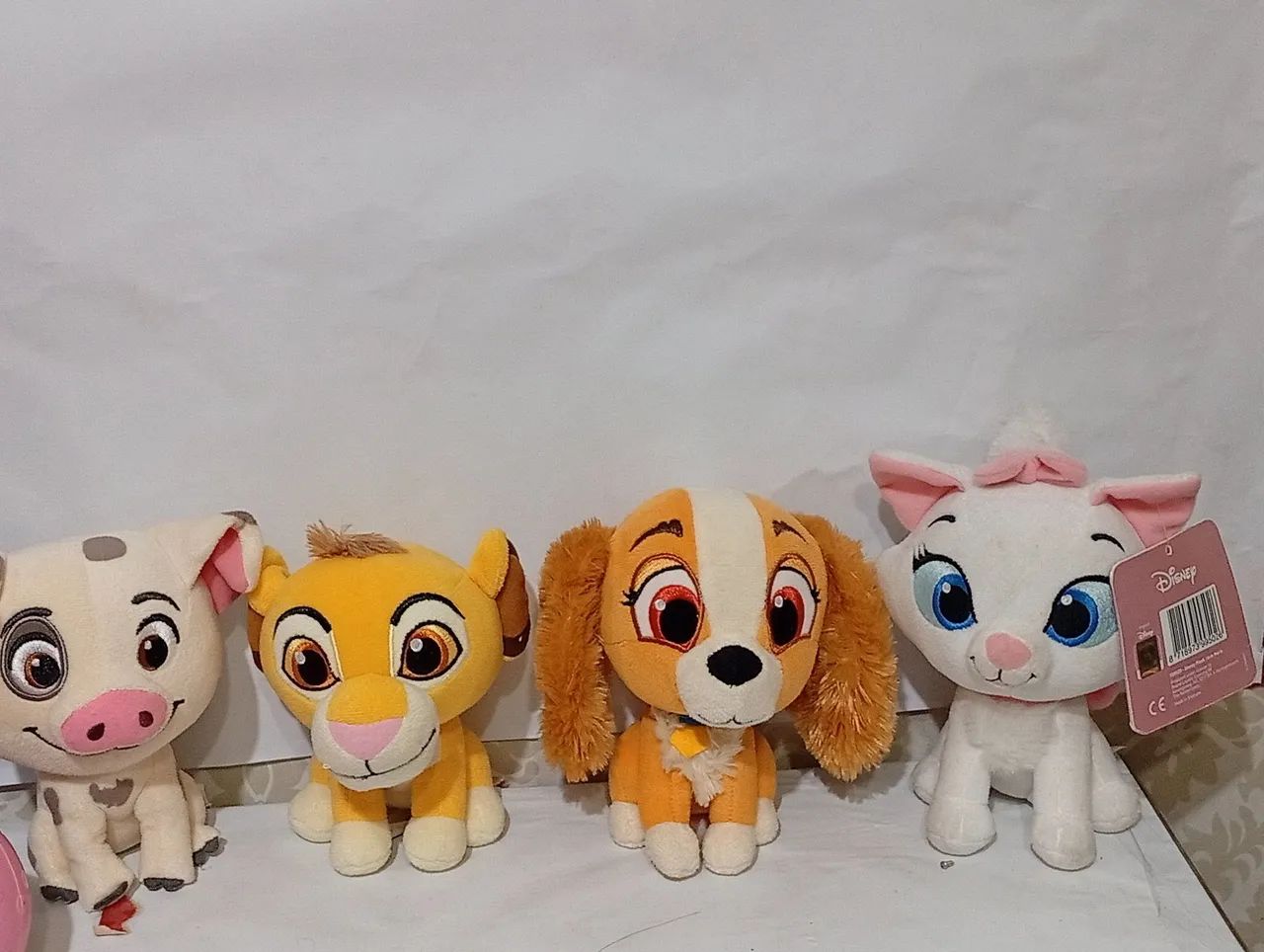 Lote Pelúcias Disney 