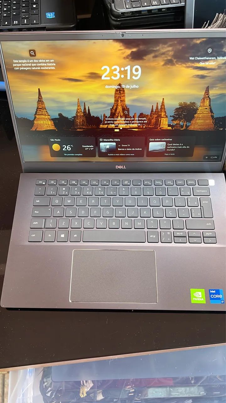 Notebook Dell 5402 i7 11th 32Ram  512 TB Nvidia MX330 Win 11 Pro
