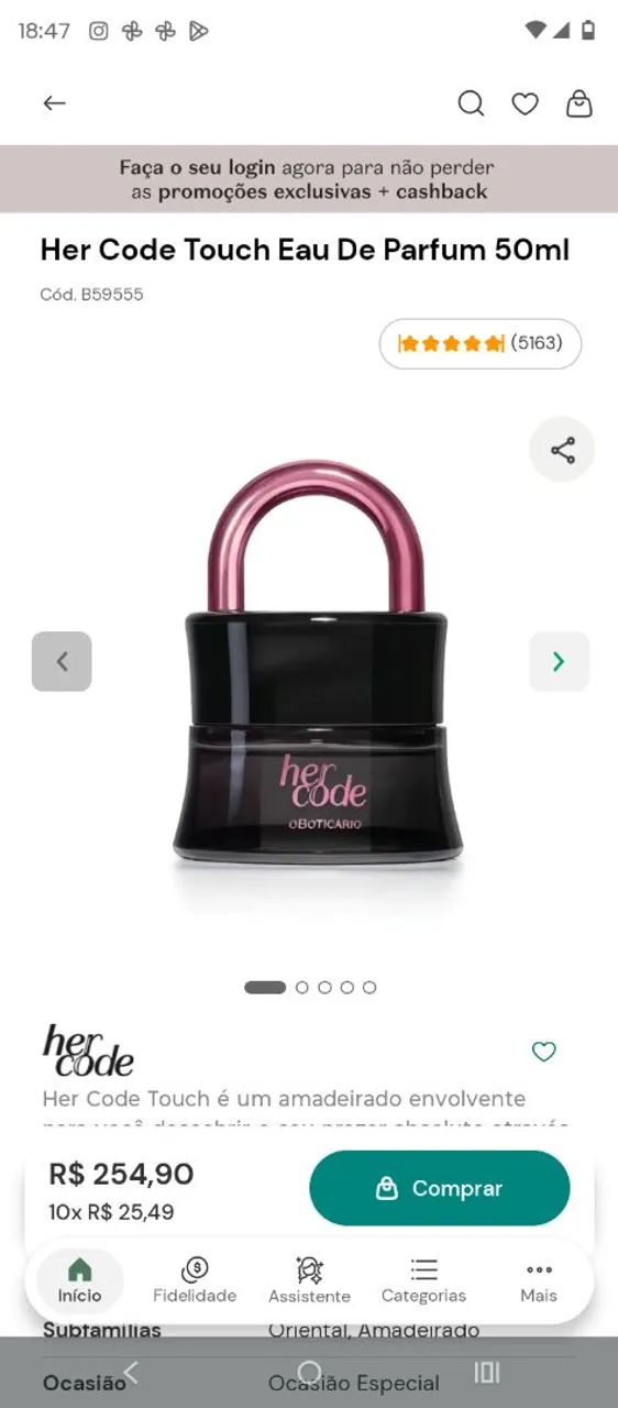 Perfume novo - Foto 2