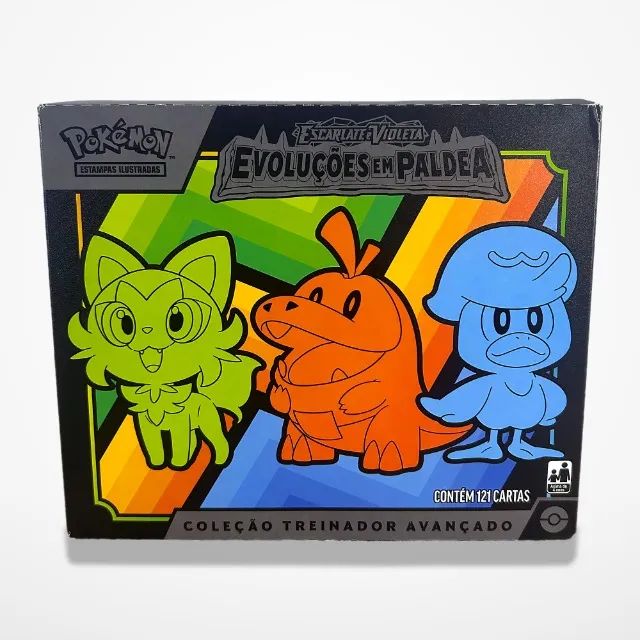 Pokémon Coleção Treinador Avançado - Evoluções em Paldea ETB