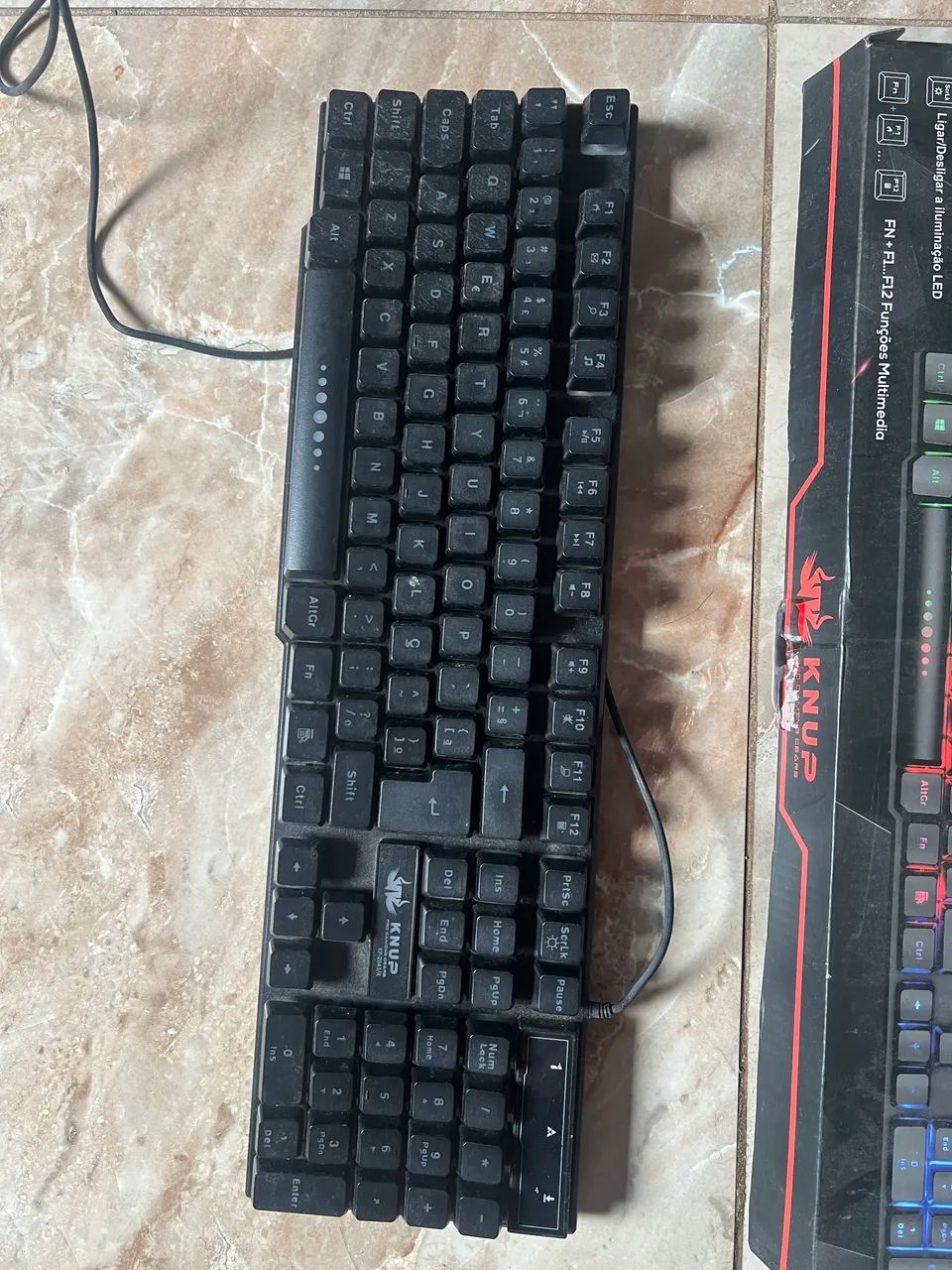 Teclado + Caixa RGB  - Foto 4
