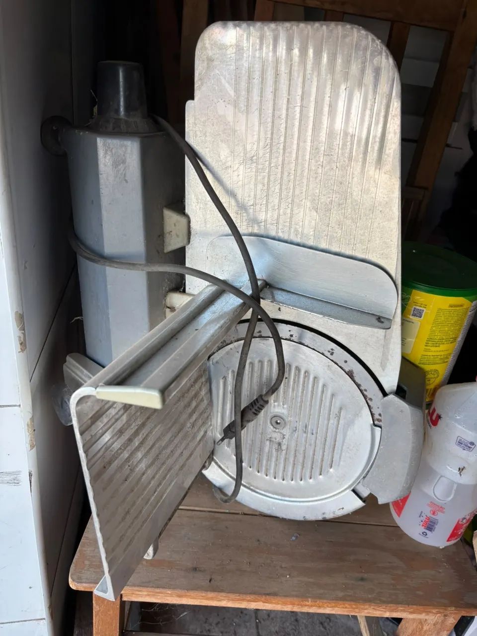 Fatiadora de frios antiga elétrica 