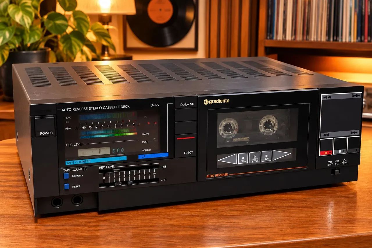 Tape deck Gradiente D- 475 ( NÃO FUNCIONA ) LEIA A DESCRIÇÃO  - Foto 2