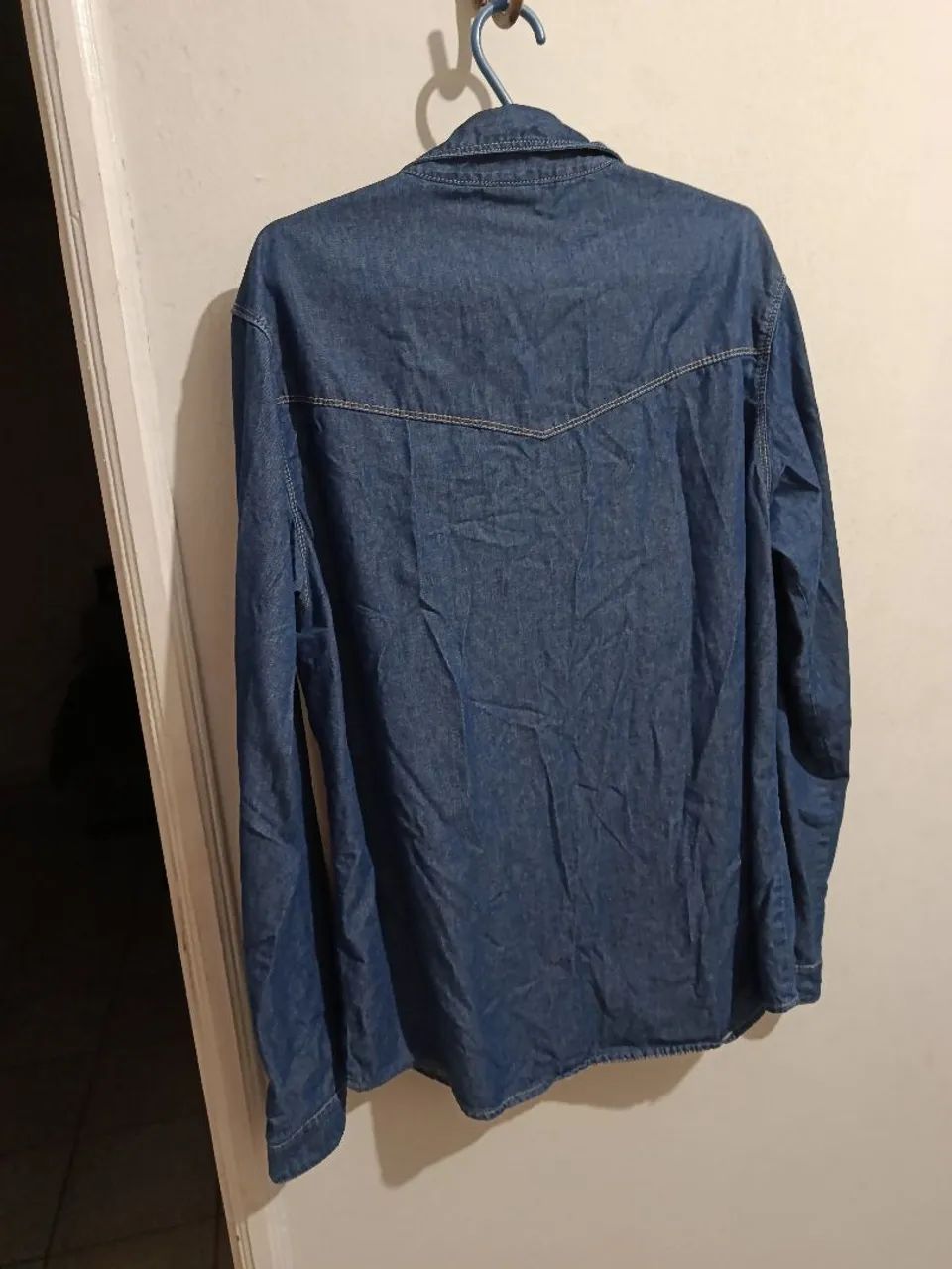 Camisa Jeans Masculina 
