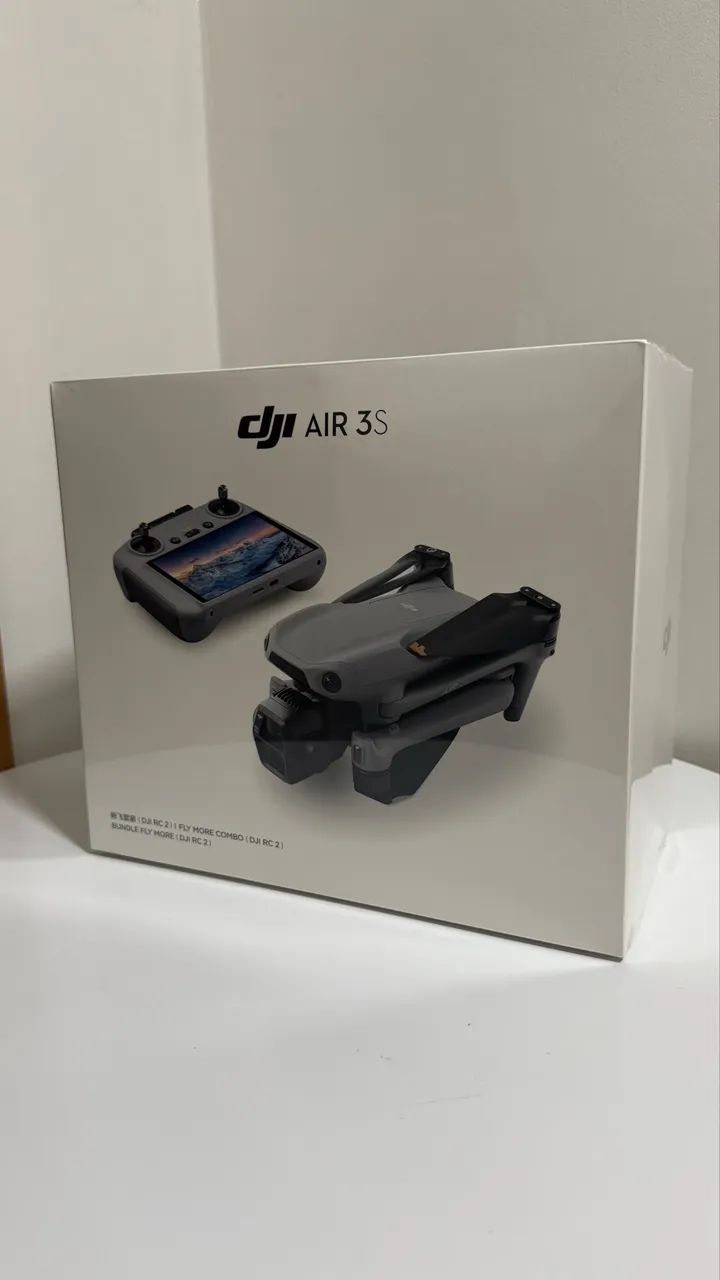 Drone DJI Air 3S Combo com Tela lacrado  - Foto 3