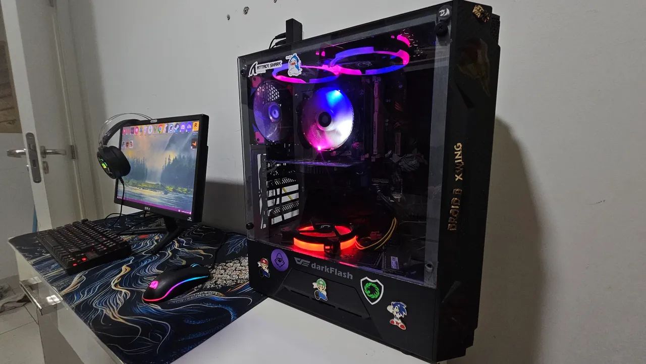 Í7 3770, rx550 4gb 32gb RAM 