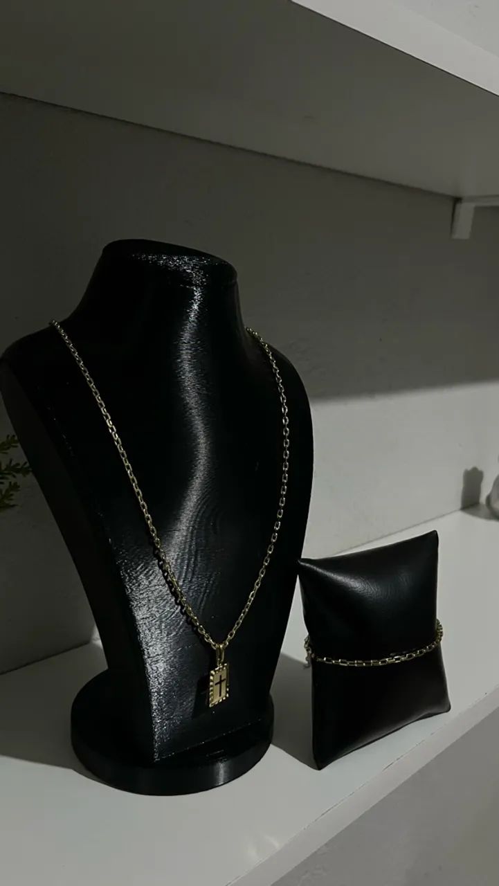 Correntes banhadas a ouro 18k - Foto 4