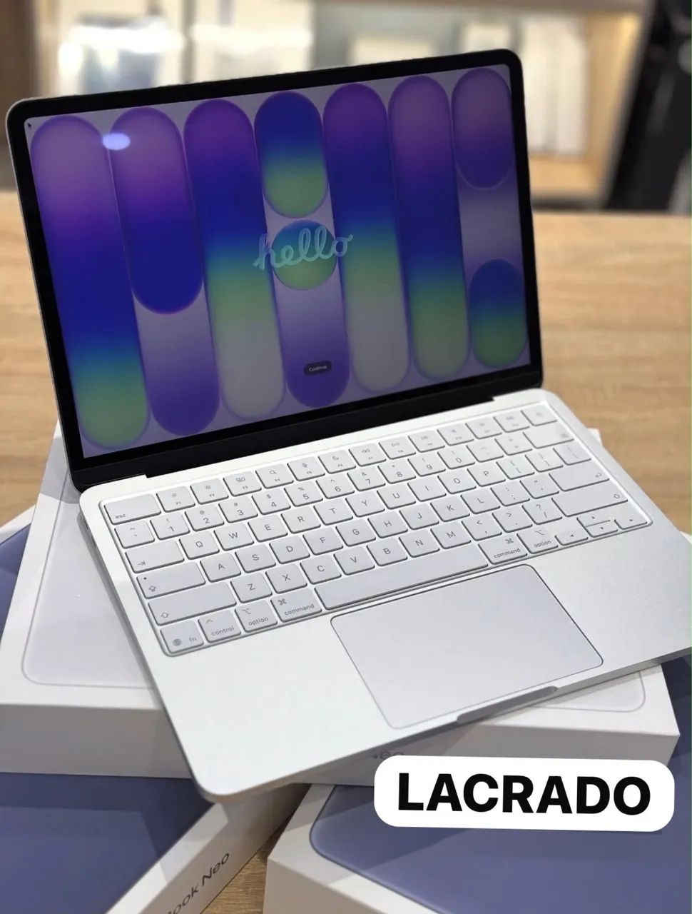 MacBook Neo 8/256GB 13pol.Cor: Silver LACRADO - Foto 2