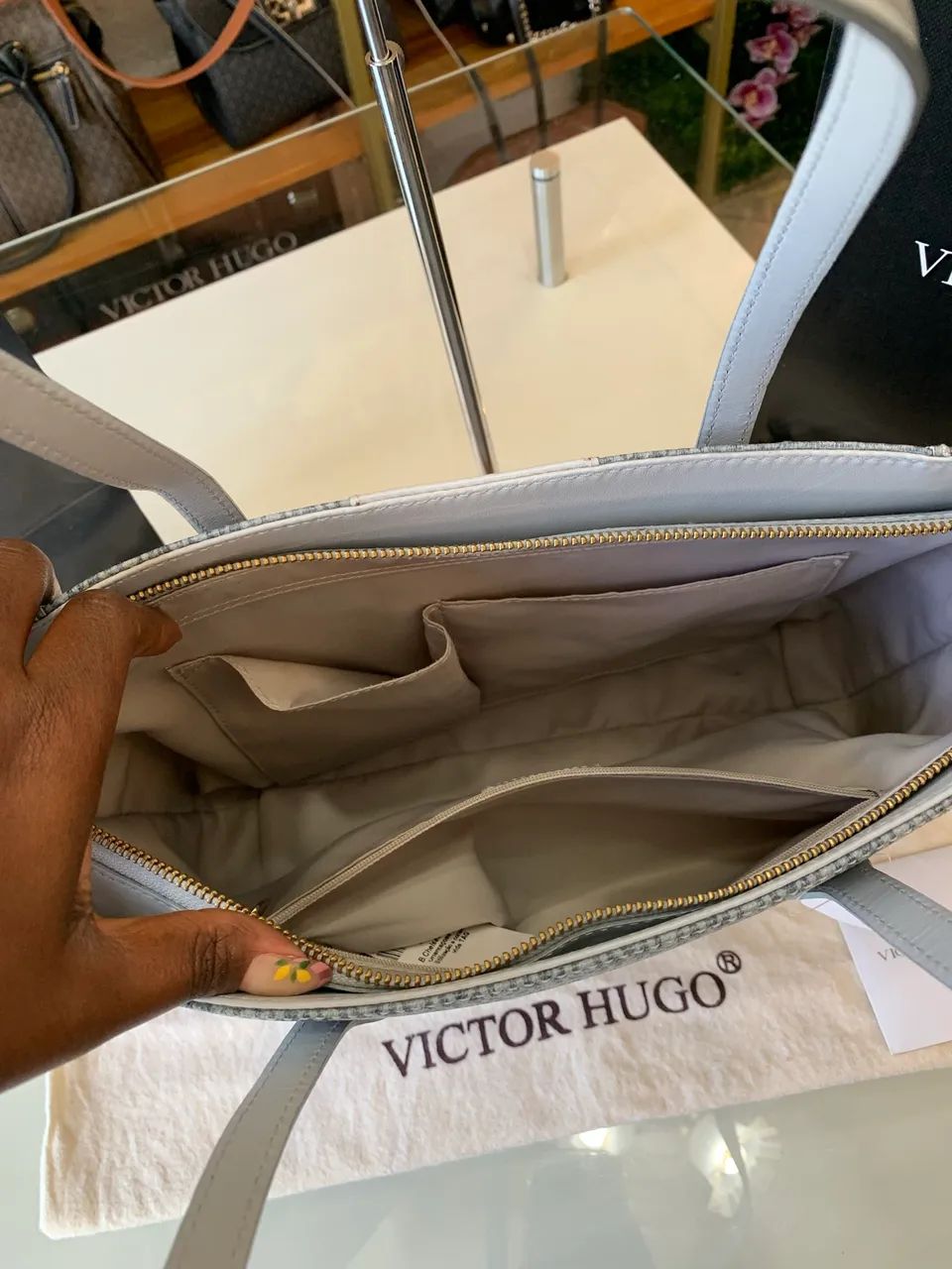 Bolsa Victor Hugo Original Nova - Foto 5