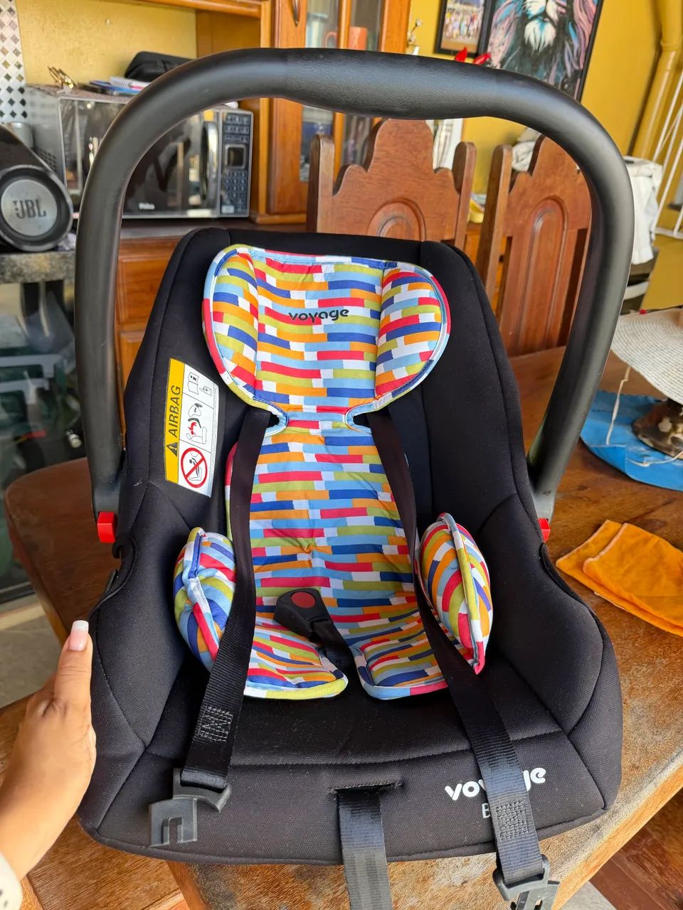 Bebê Conforto Até 13kg- Lindo E Seguro