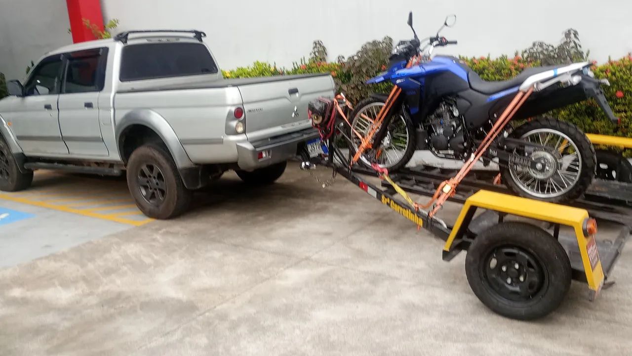 Reboque asa delta guincho carro e moto  - Foto 4