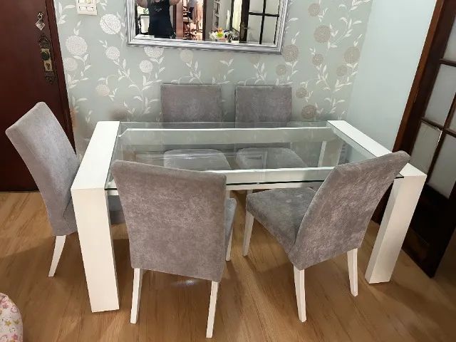 mesa de jantar rentangular - Foto 3