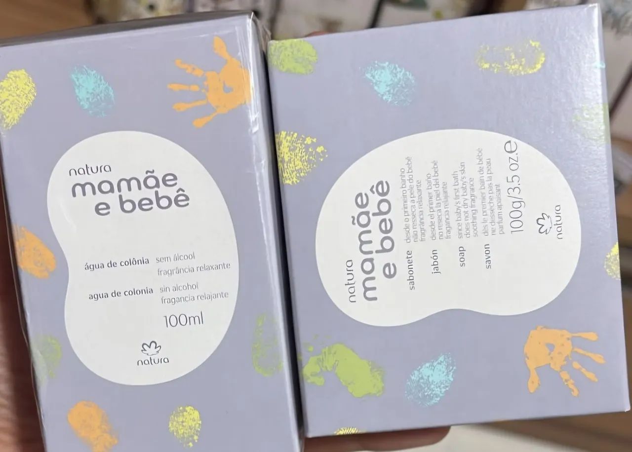 COLÔNIA E SABONETE MAMÃE BEBÊ  - Foto 2
