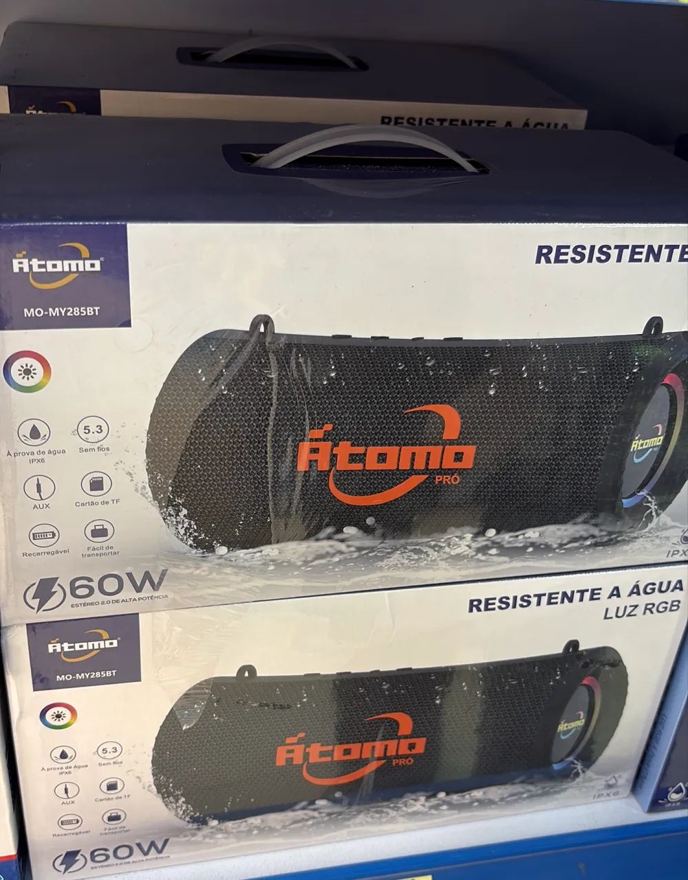 Caixa de som bluetooth Atomo