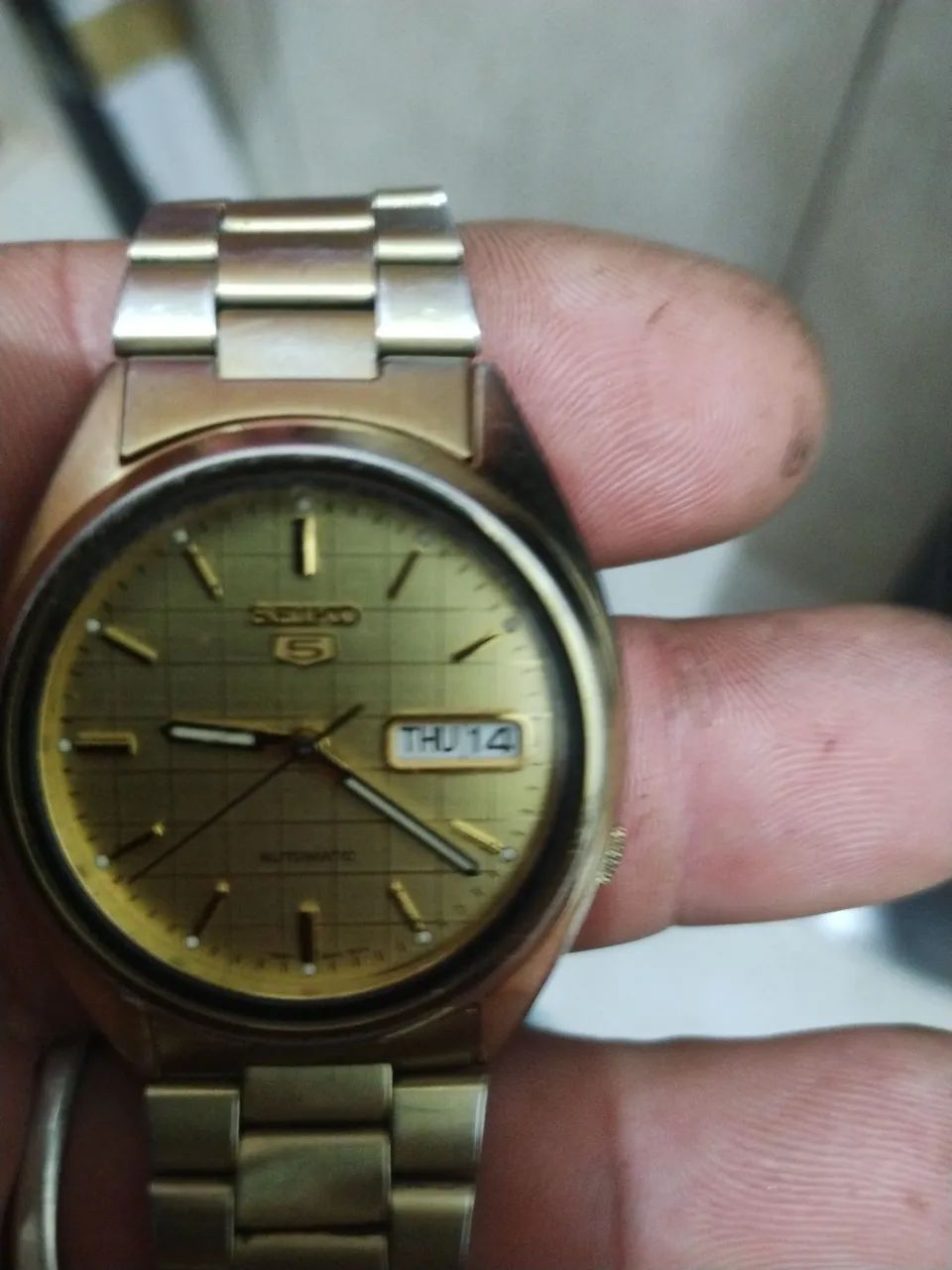 Relógio Seiko dourado  - Foto 2