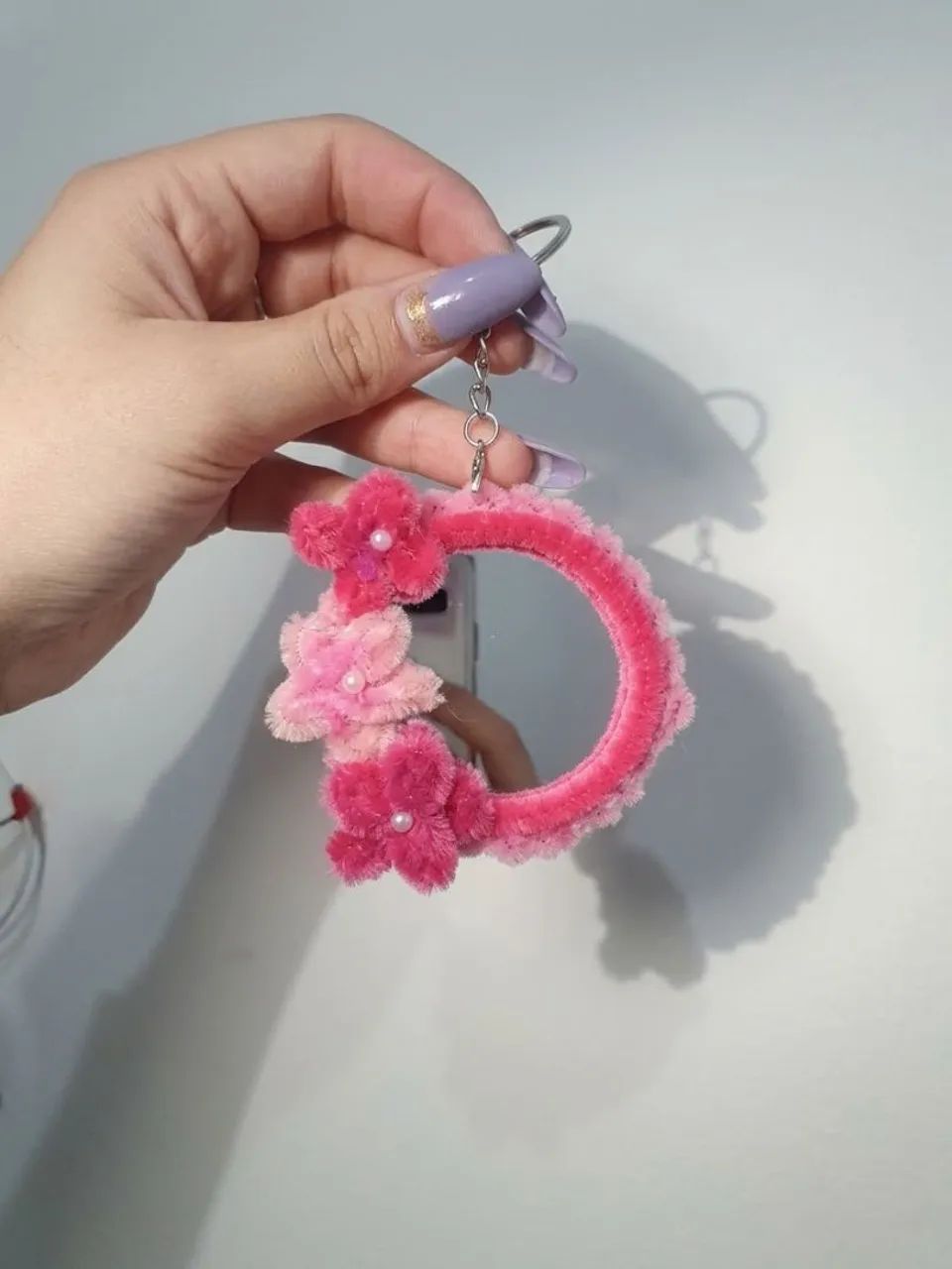 Chaveiro Espelhinho Doce Primavera - Um Charme Para Sua Bolsa