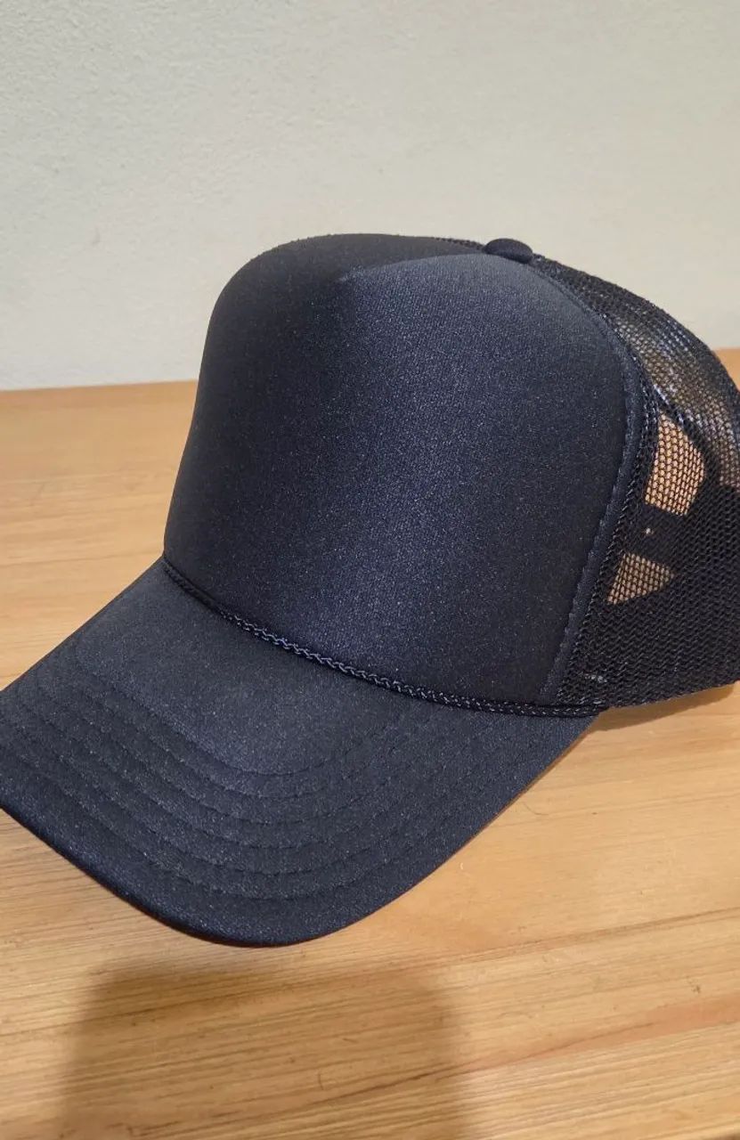boné trucker otto preto zerado