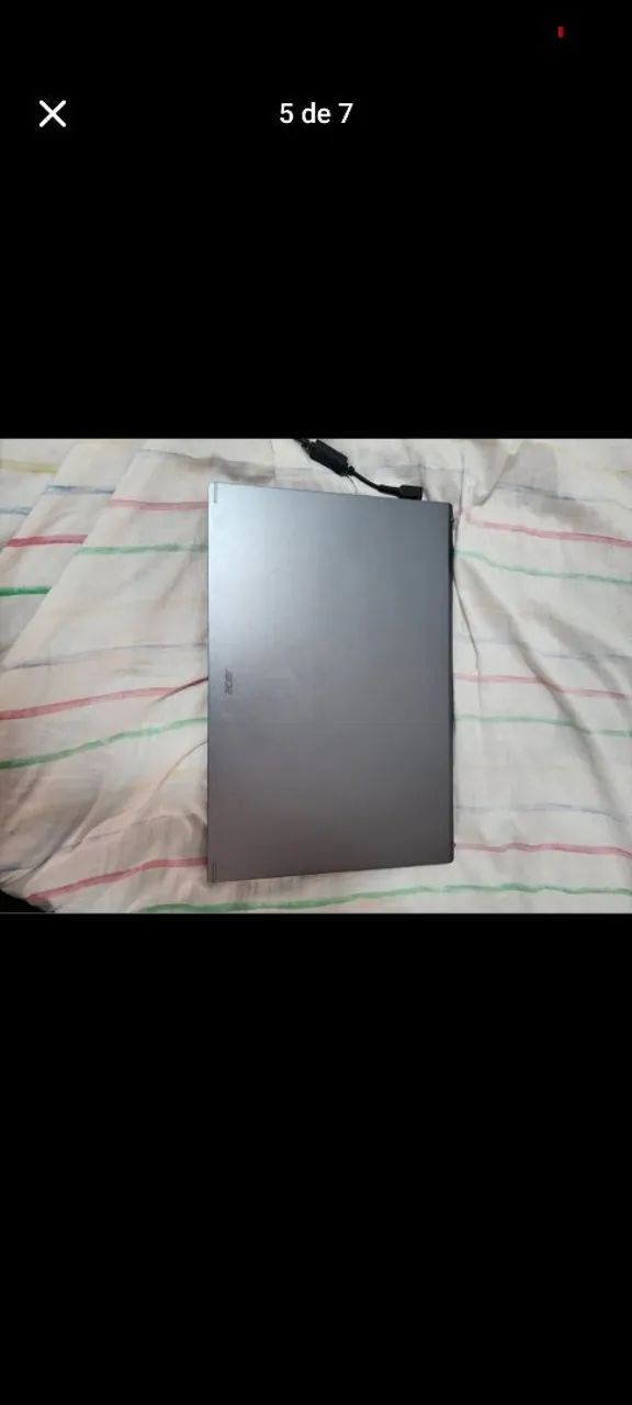 Vendo notebook accer aspire 5 semi novo
