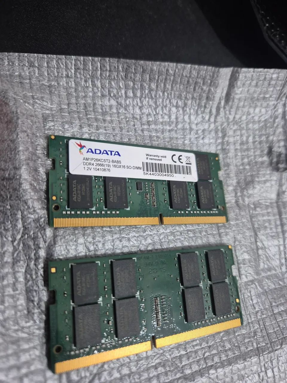 Memória ram 32gb 16x2 p/notebook