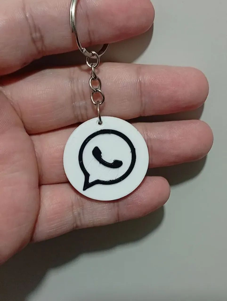 Chaveiro Com Nfc Cartão Digital Redes Sociais whatsapp - Foto 2