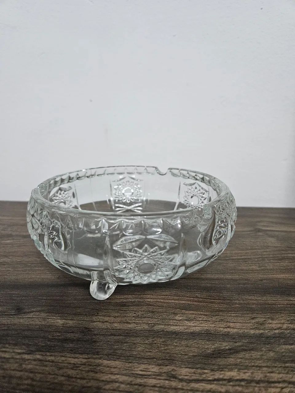 Cinzeiro de vidro vintage