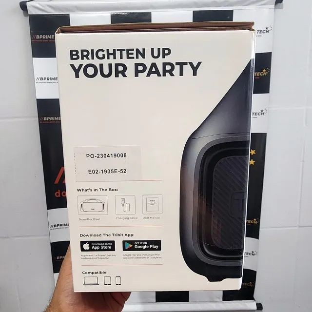 Caixa de Som Tribit StormBox Blast 90W Bluetooth Usada + Bolsa - Foto 3