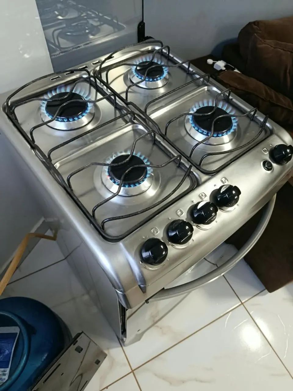 Fogão Electrolux acendimento automático funciona perfeitamente  - Foto 5