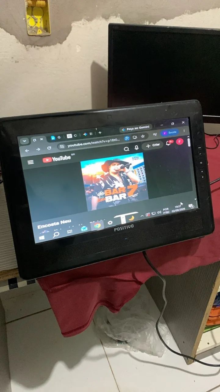MONITOR POSITIVO VGA 15,6 POLEGADAS - Foto 2