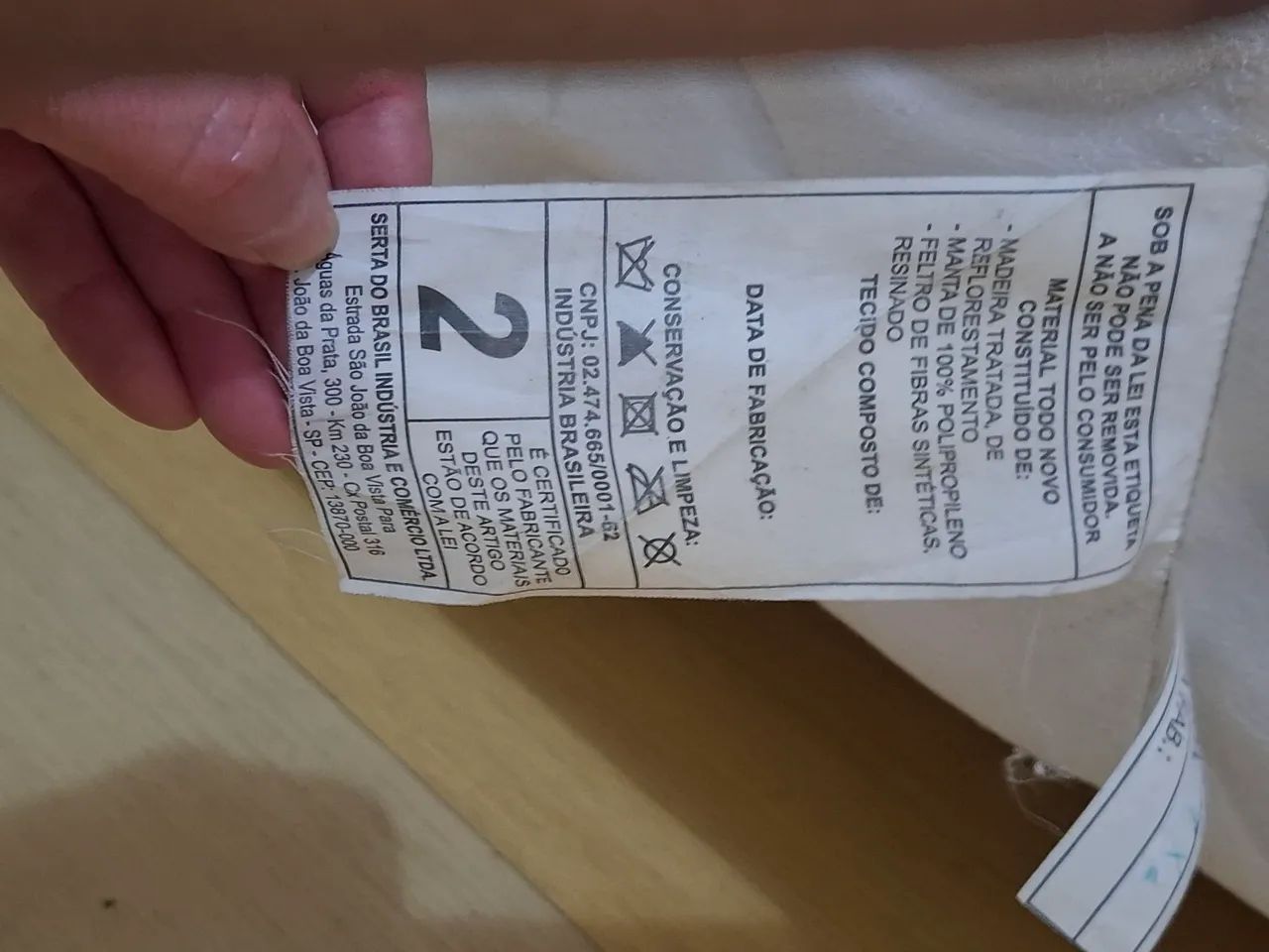 Cama King Size Ecobed + base box + par de criados-mudos - Foto 4