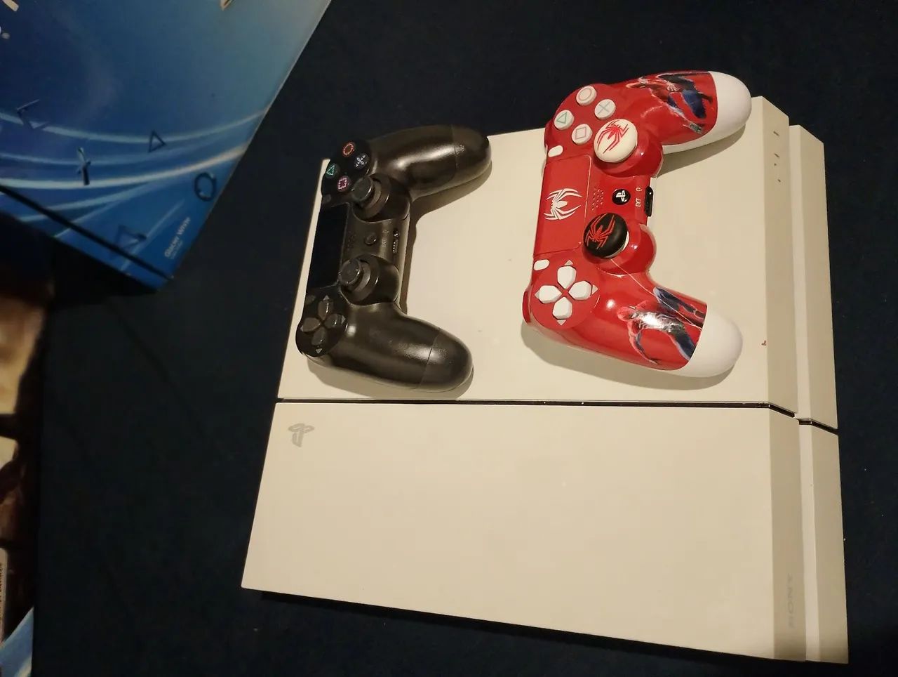 Playstation 4 branco edição limitada - Consoles de Vídeo Game
