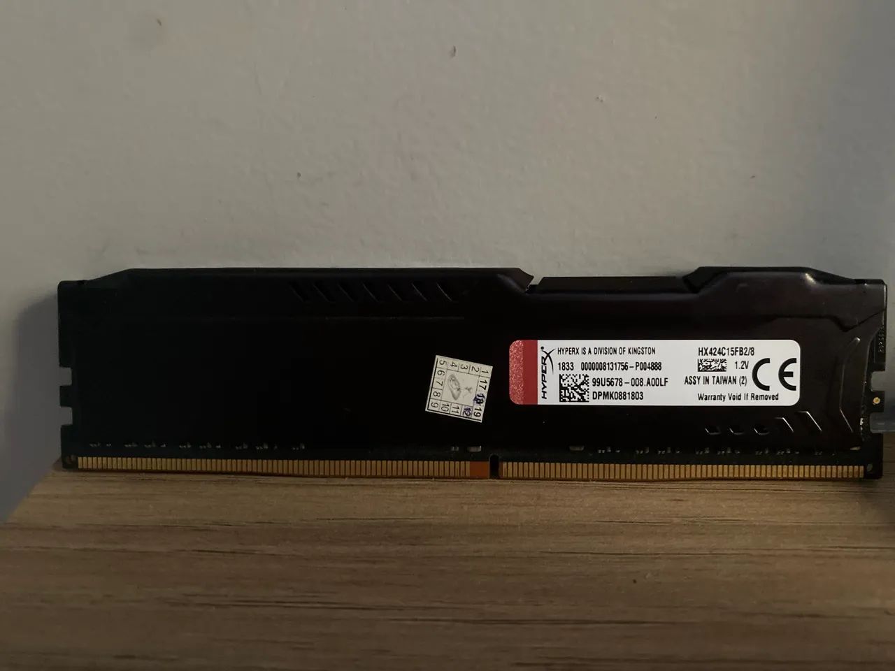 Vendo Memória RAM Hyperx Fury 8gb DDR4 - Foto 2