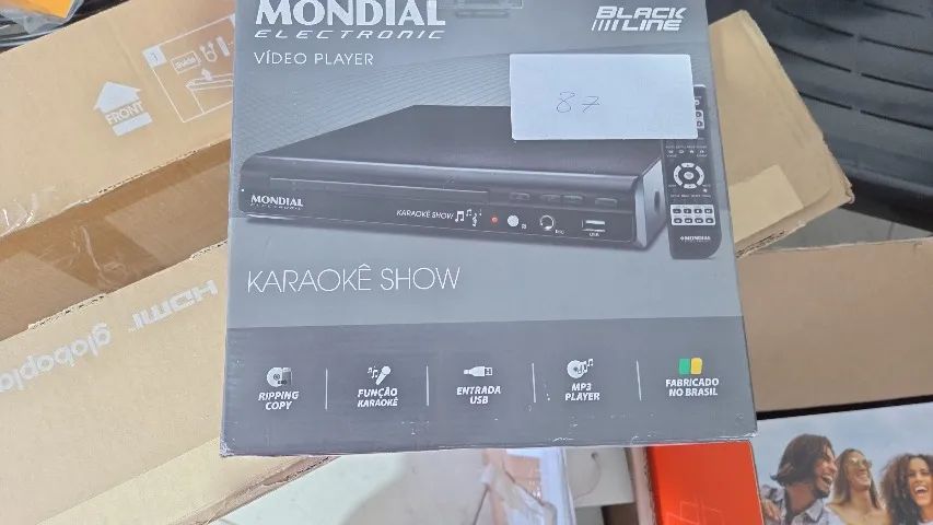 DVD show com karaoke mondial