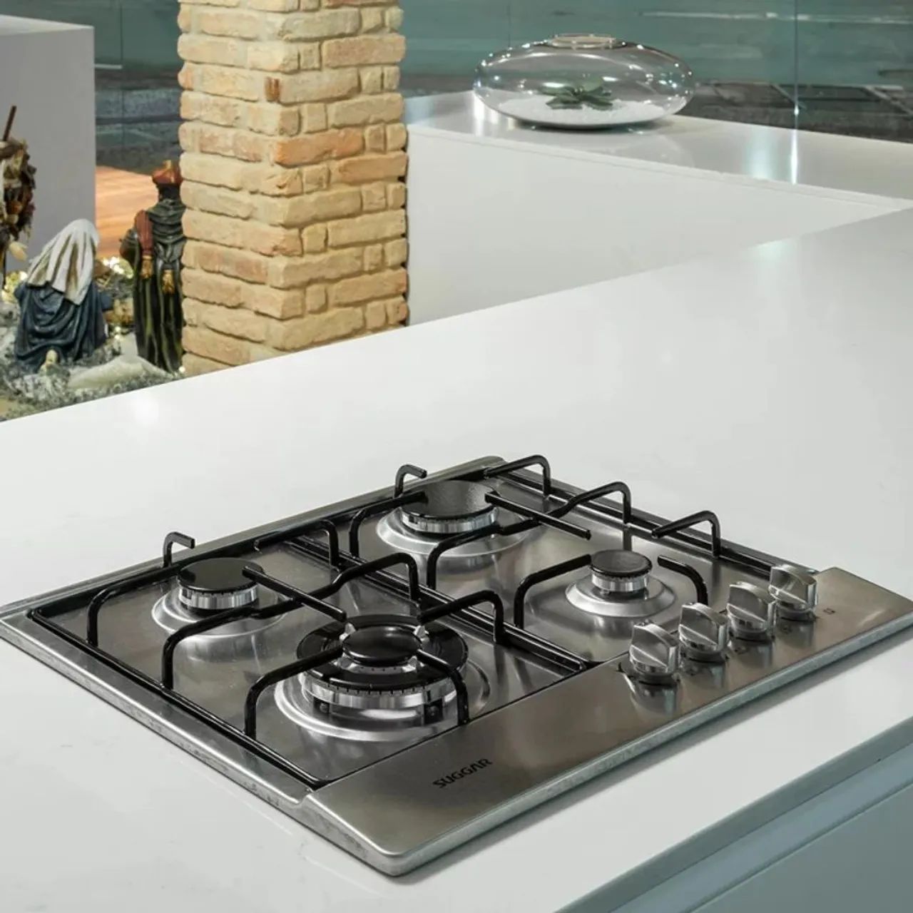 Cooktop inox 4 bocas suggar - Foto 3