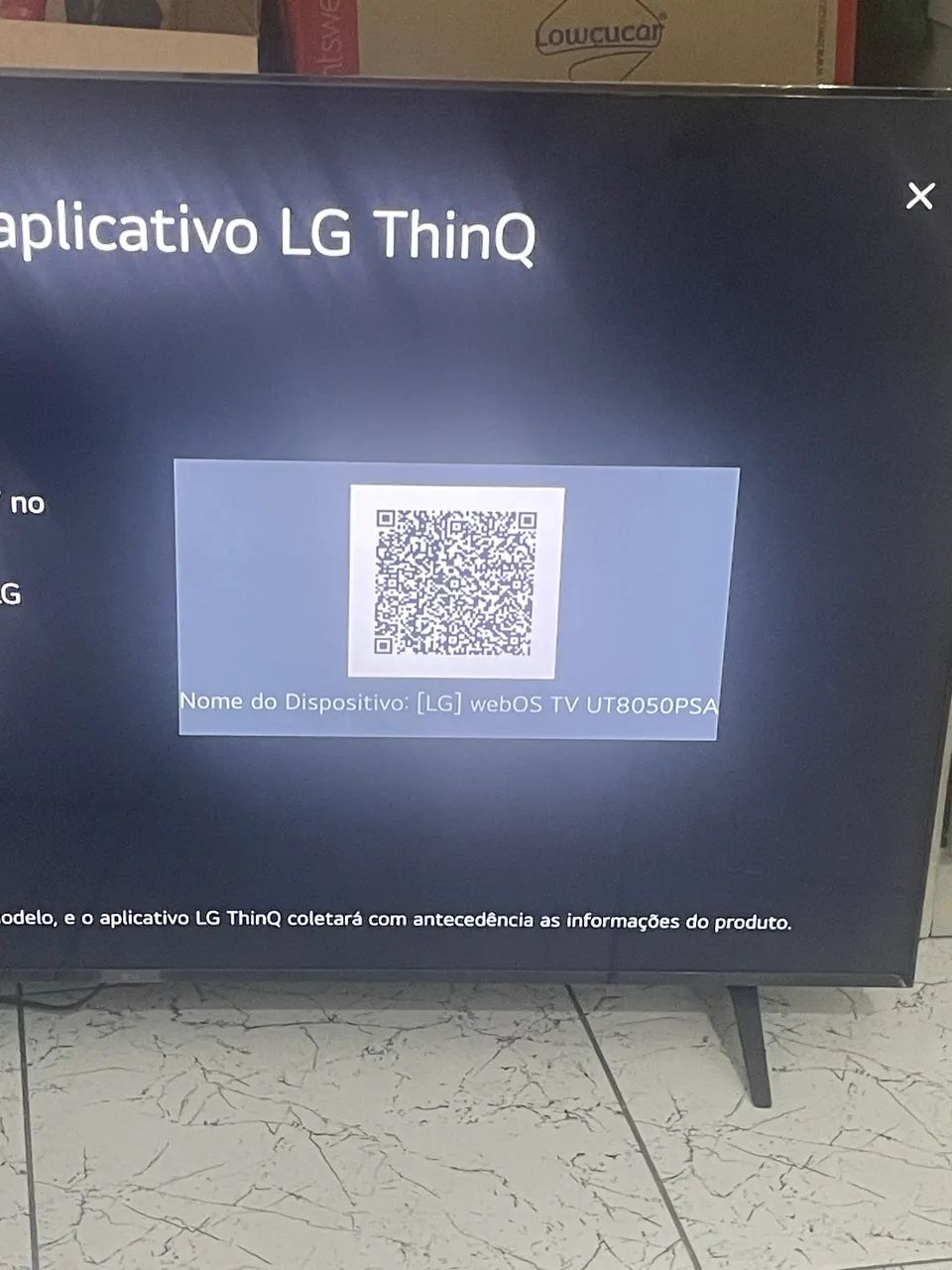 Smart tv nova LG 55 polegadas  - Foto 4