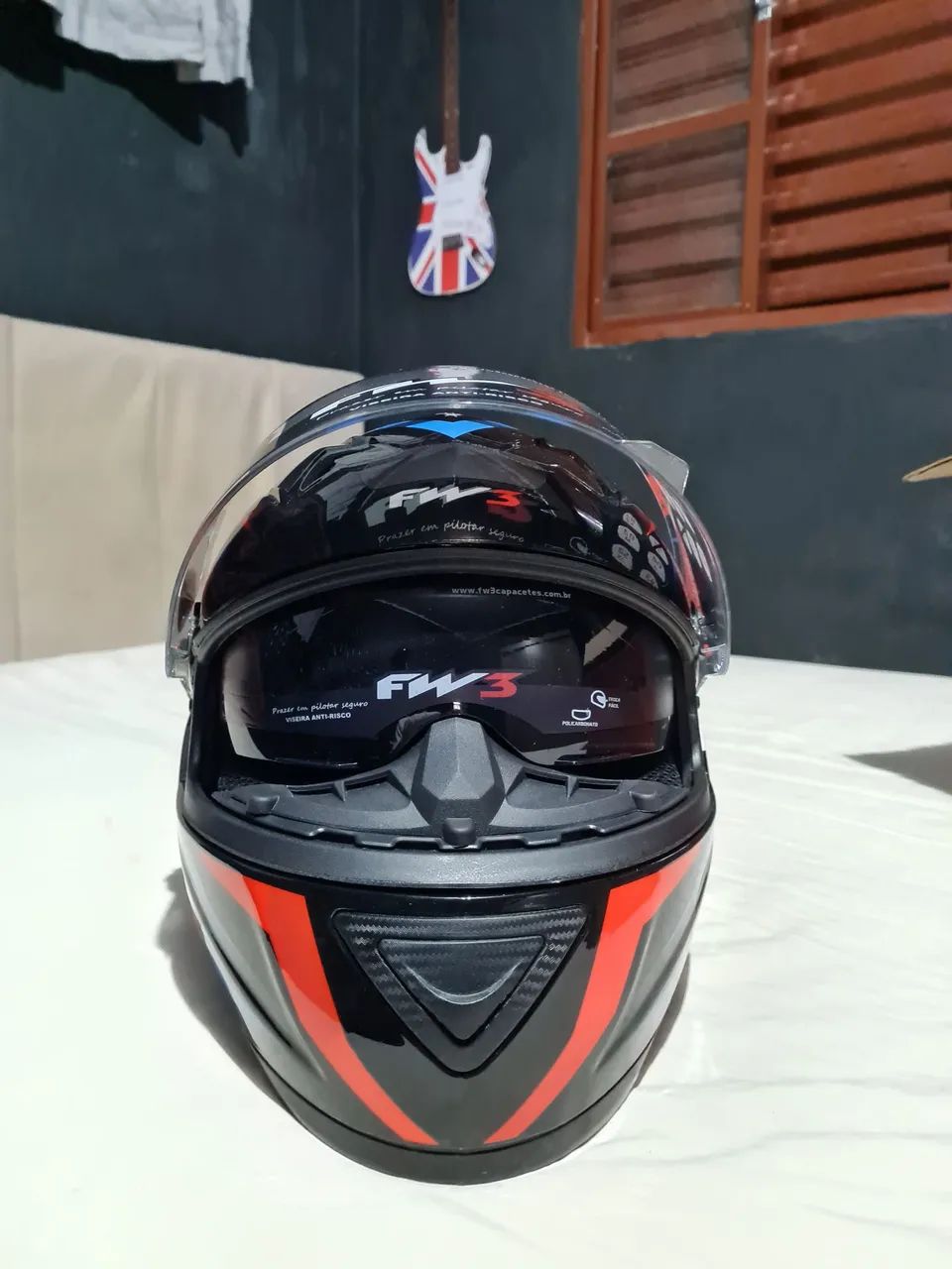 Capacete FW3 GT star TAMANHO 56 - Foto 3