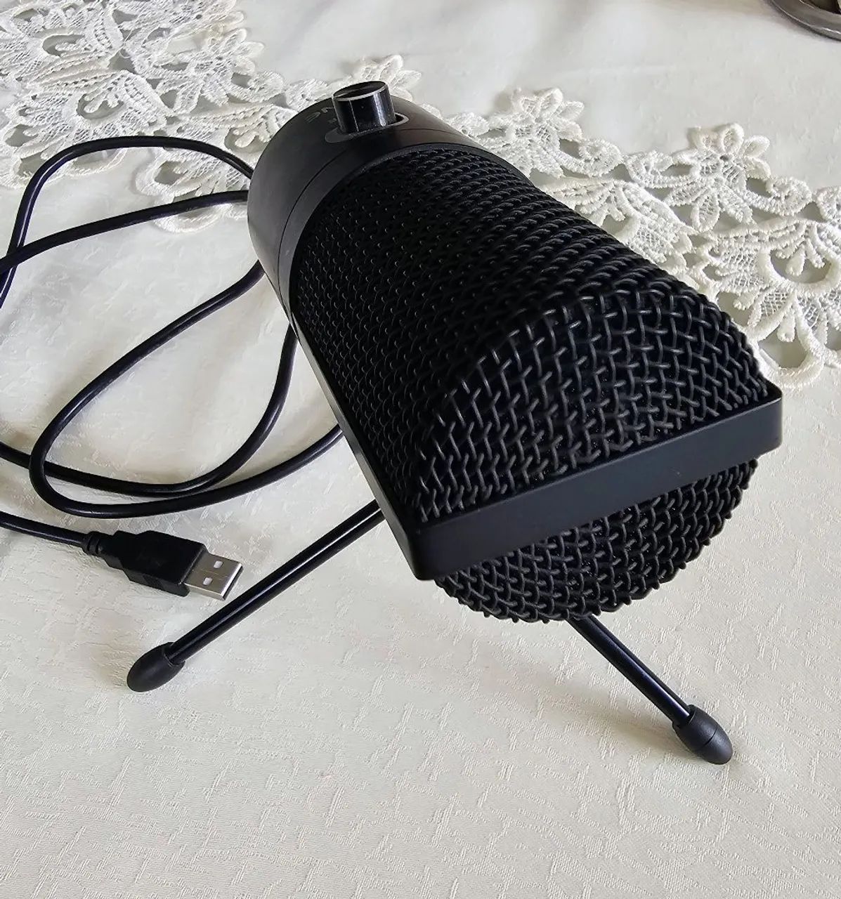 Microfone Fifine K669B USB - Áudio Profissional para Home Office e Games - Foto 3