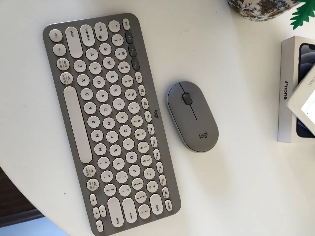 Mouse e Teclado Pebble Logitech - Foto 5