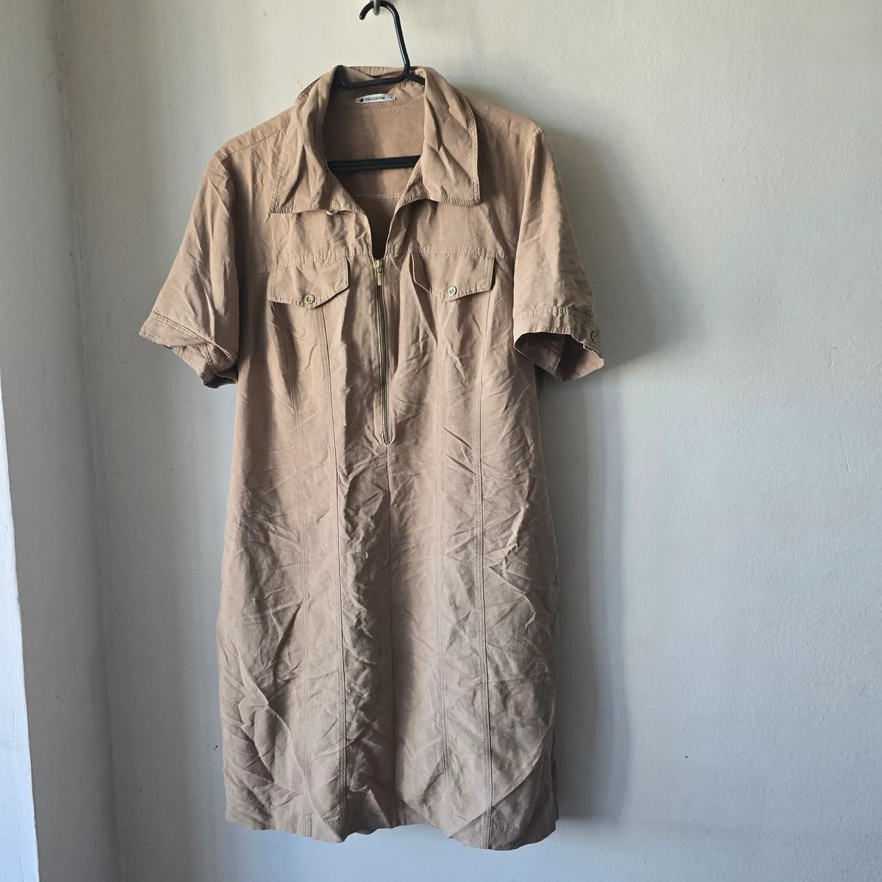  Vestido esporte com ziper
