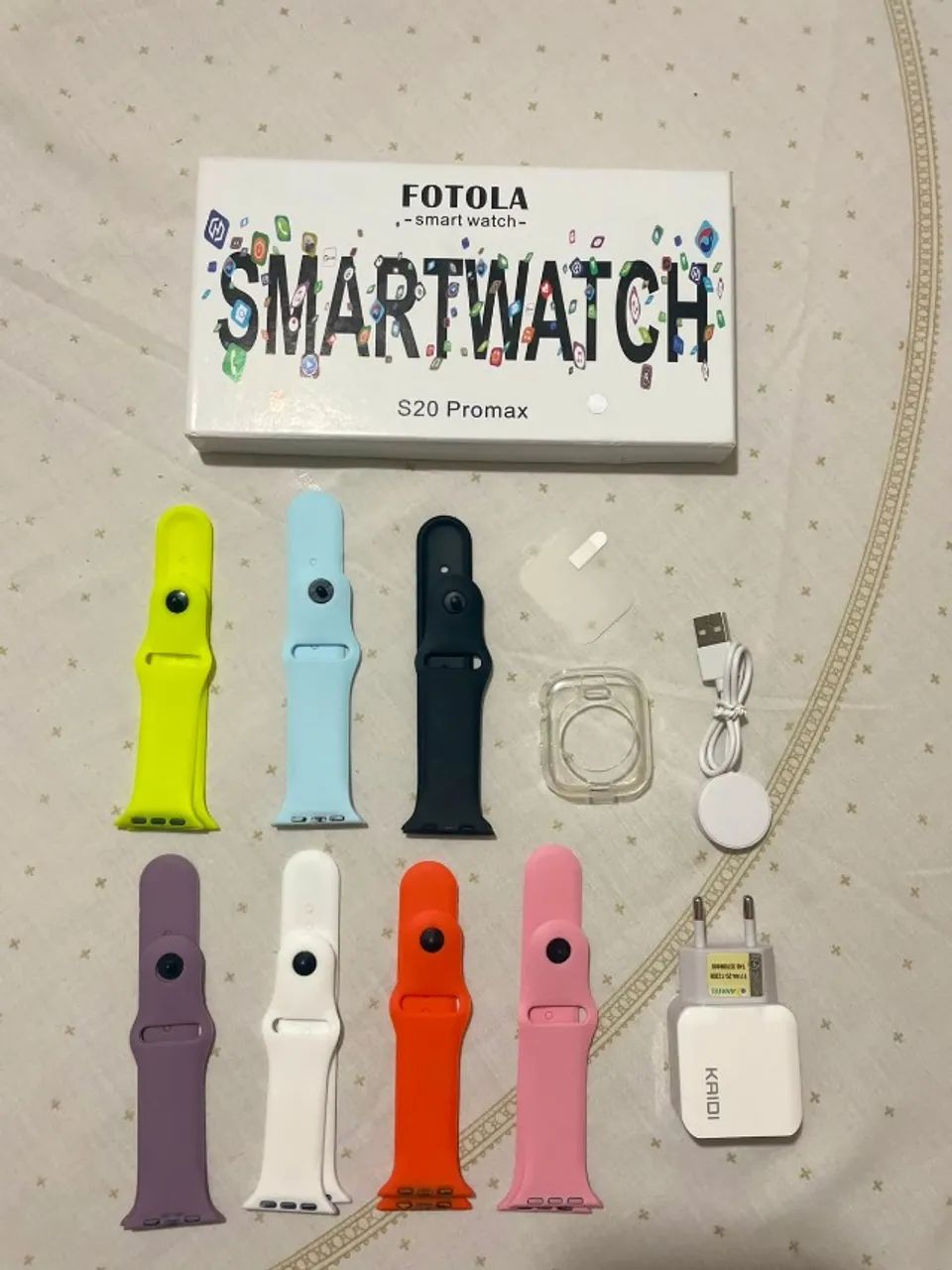 Kit de Pulseiras para Relógio Smartwatch Várias Cores - Foto 3