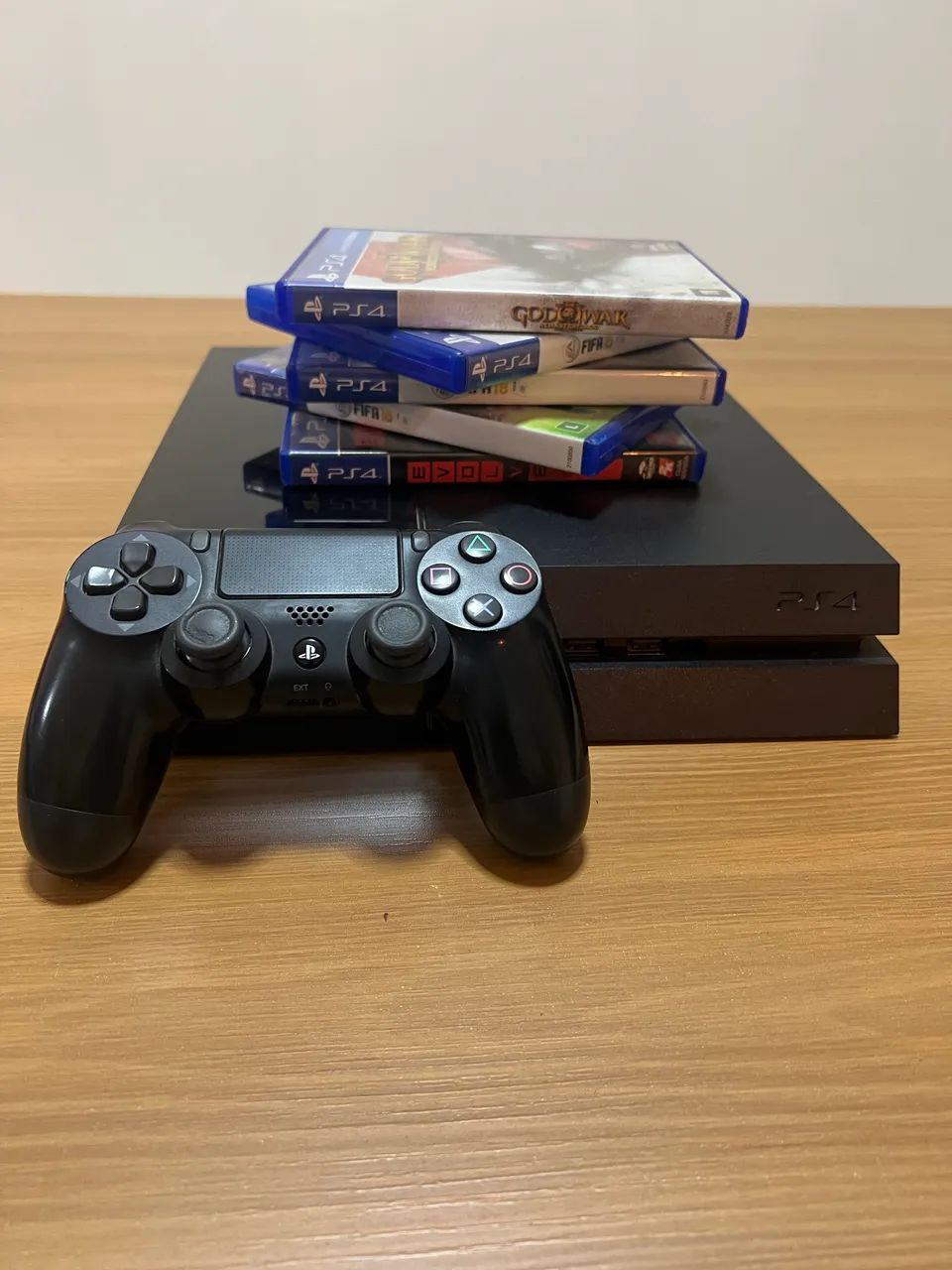 PS4 500g+Jogos e controle original - Foto 2