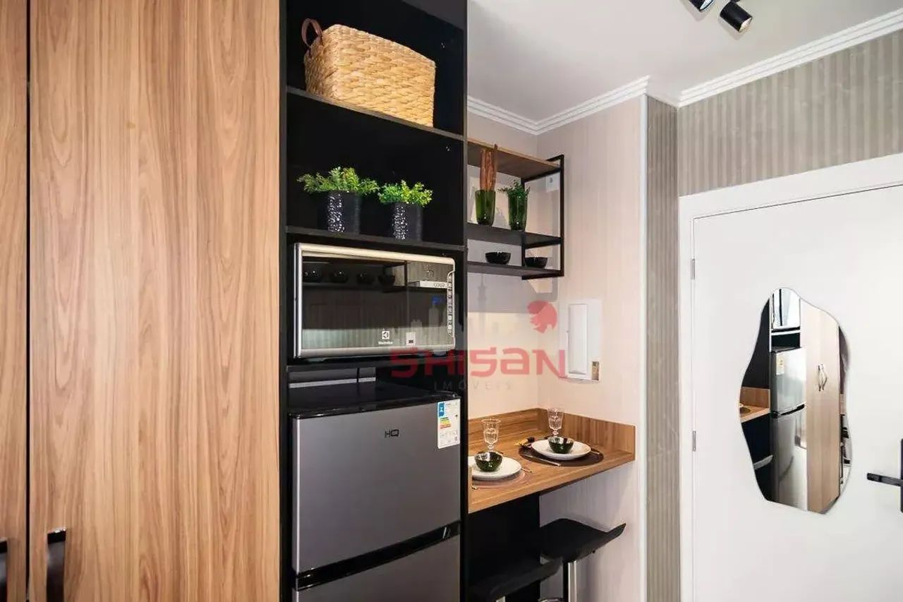Studio totalmente mobiliado com armários moderno e internet instalado - Foto 5