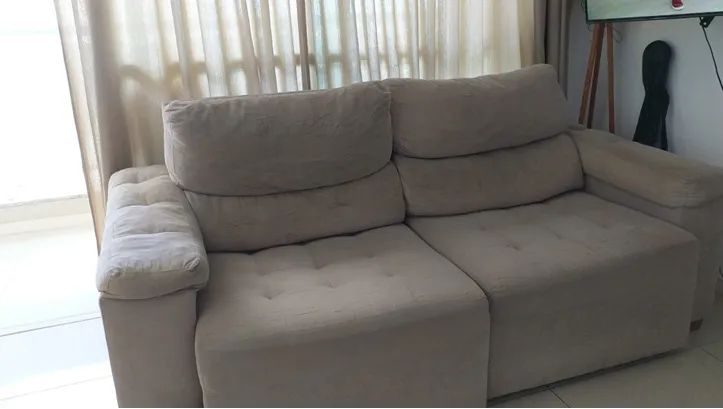 Sofá retrátil e reclinável confortável. - Foto 3