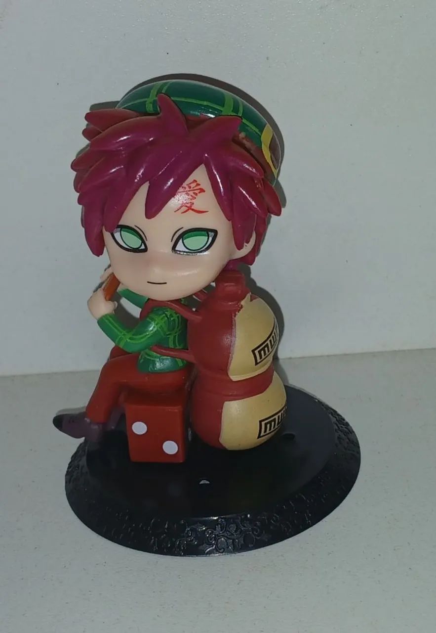 BONECO ACTION FIGURE ANIME NARUTO GAARA DO DESERTO JAZZ