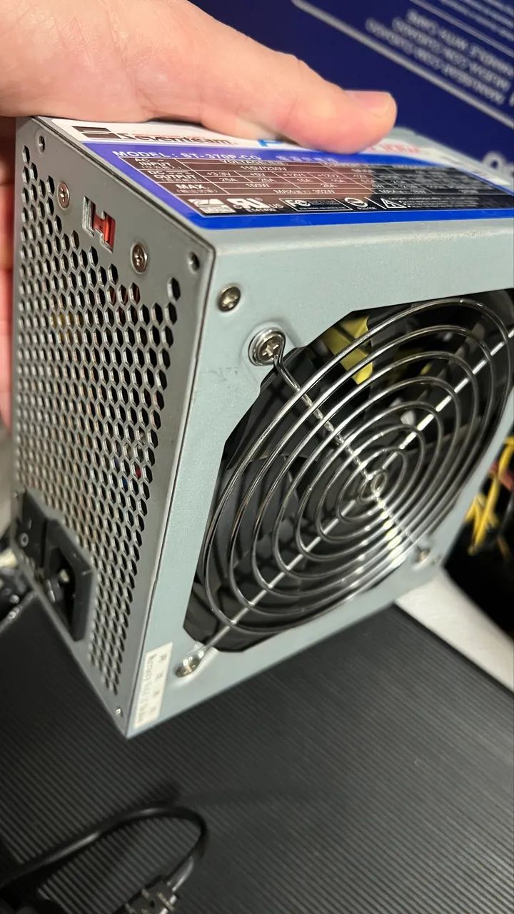 Fonte ATX 370w Real com Plug pciex pra Computador  - Foto 3