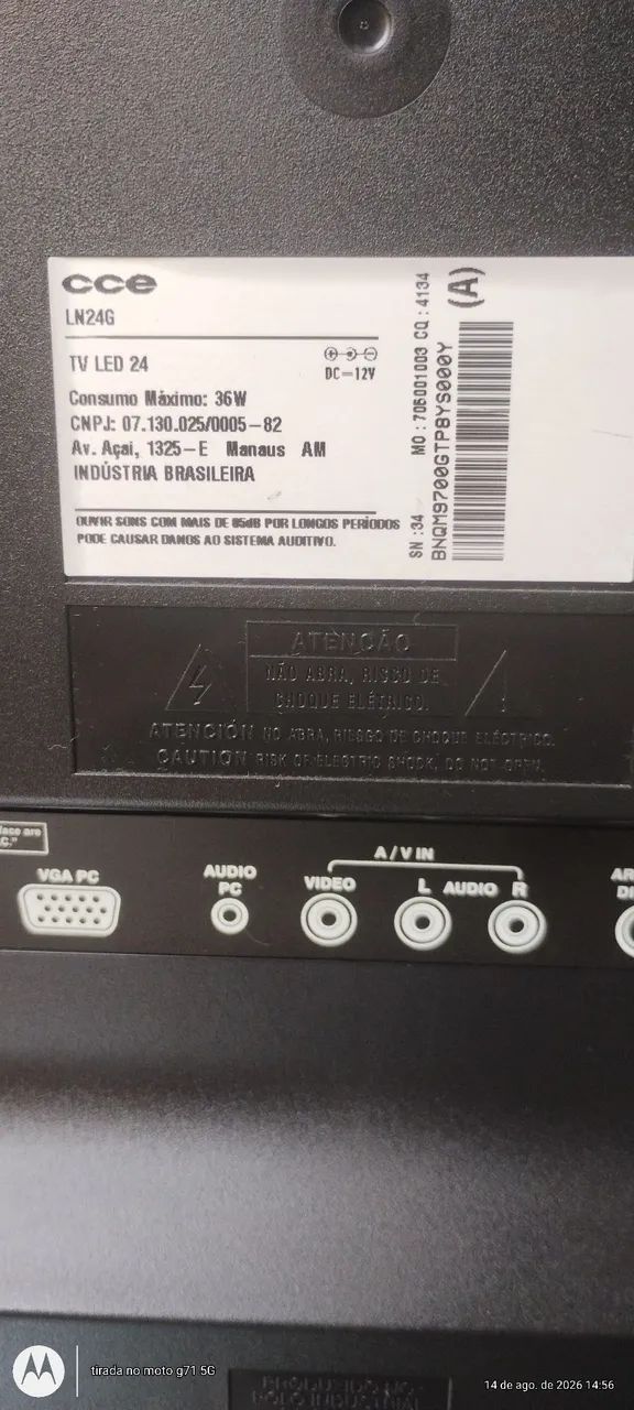 TV CCE ln24G.