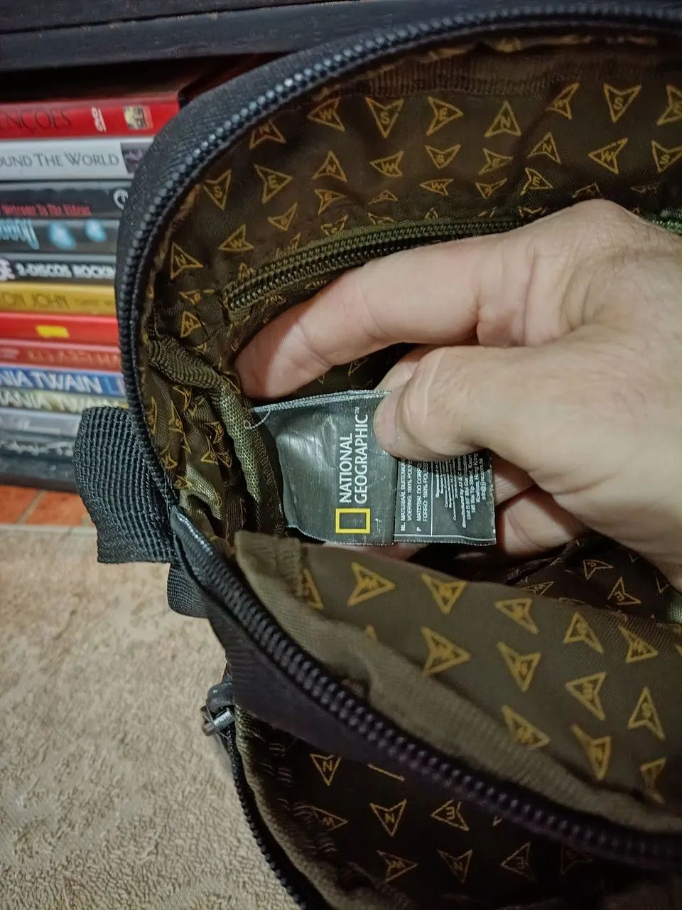 Bolsa National geographic original e raro - Foto 4